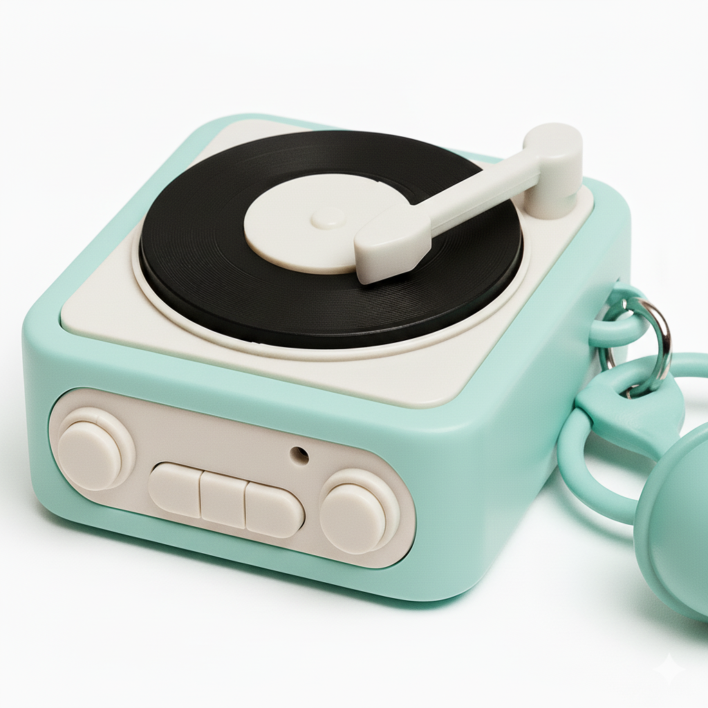 Llavero Grabadora retro